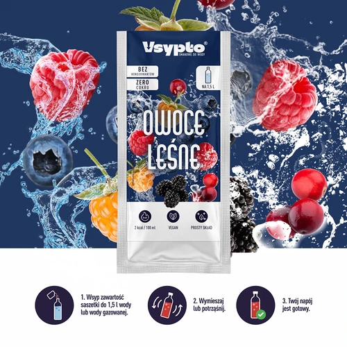 VSYPTO com sabor a frutos silvestres, 9 g - 5