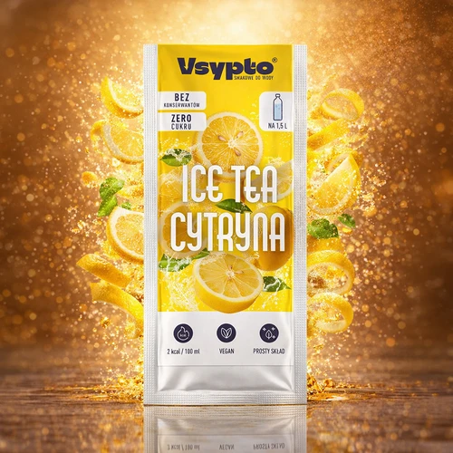 VSYPTO com sabor a Ice Tea Limão, 9 g