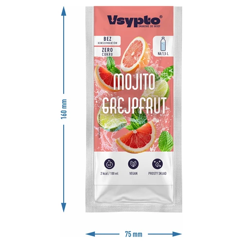 VSYPTO com sabor a Mojito Toranja, 9 g - 4