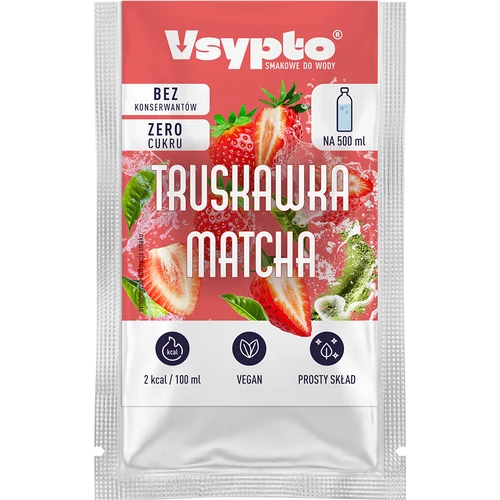 VSYPTO com sabor a Morango e Matcha, 3 g - 2