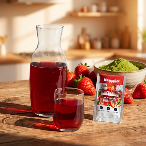 VSYPTO com sabor a Morango e Matcha, 3 g - 8