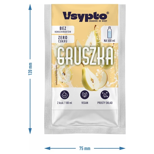 VSYPTO com sabor a pera, 3 g - 4
