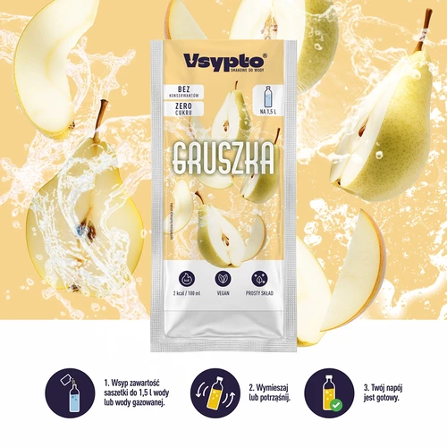 VSYPTO com sabor a pera, 9 g - 5