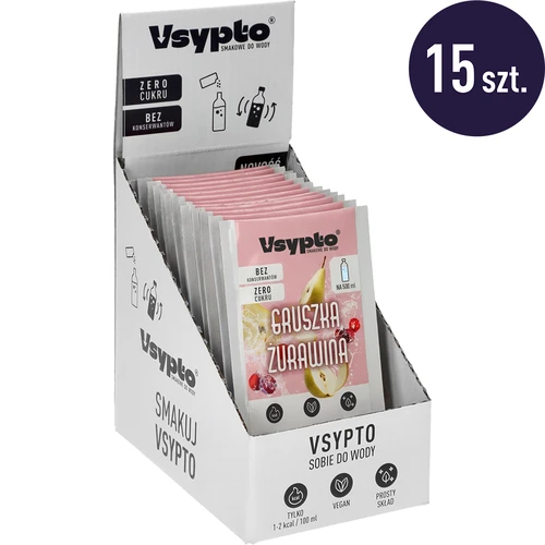 VSYPTO com sabor a Pera & Oxicoco, 3 g - 9