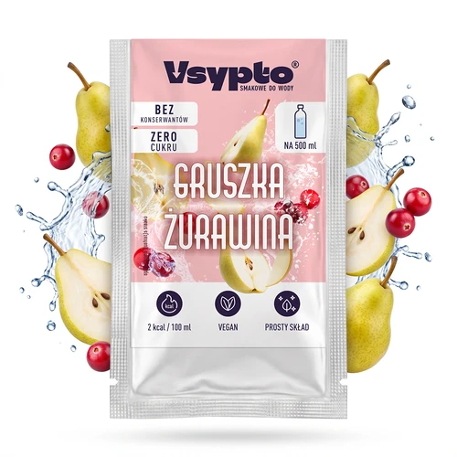 VSYPTO com sabor a Pera & Oxicoco, 3 g