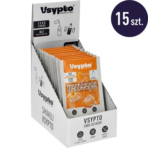 VSYPTO com sabor a tangerina, 3 g - 8