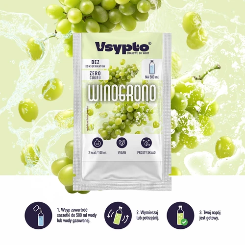 VSYPTO com sabor a uva, 3 g - 5