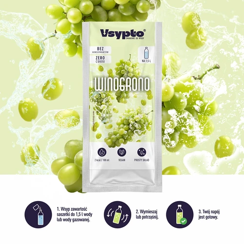 VSYPTO com sabor a uva, 9 g - 5