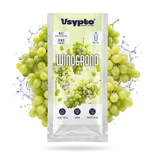 VSYPTO com sabor a uva, 9 g