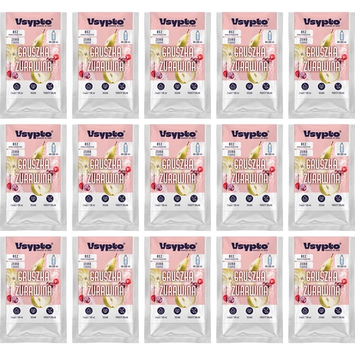 Vsypto Gruszka Żurawina - zestaw 15x3g