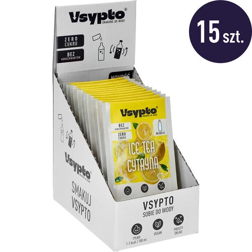 Vsypto Ice Tea Limão - pack 15x3g - 2