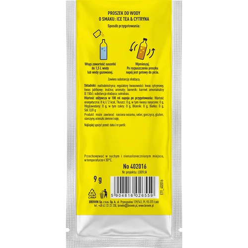 Vsypto Ice Tea Limão - pack 15x9 g - 4