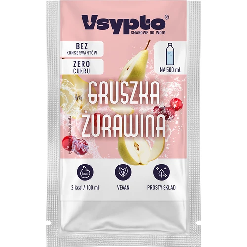 VSYPTO o smaku Gruszka Żurawina, 3g - 2