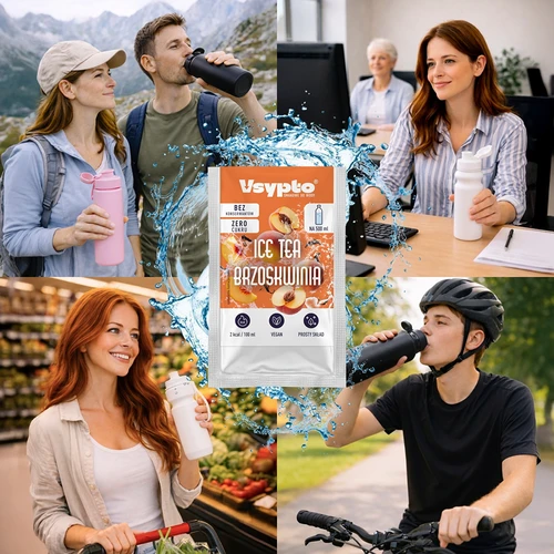 VSYPTO o smaku Ice Tea Brzoskwinia, 3g - 7