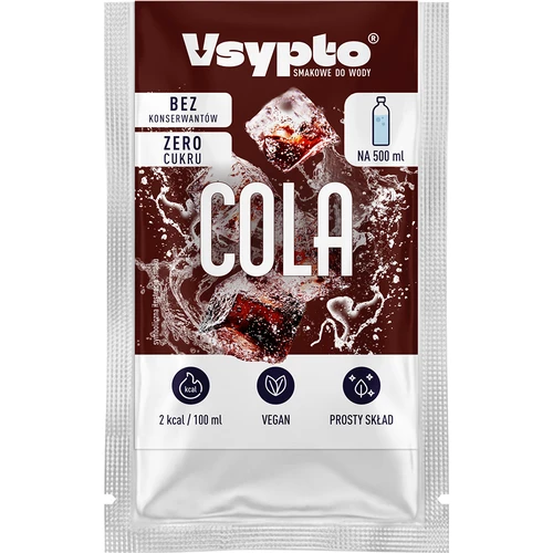 VSYPTO sabor cola - pó aromatizante para água, 3 g - 2