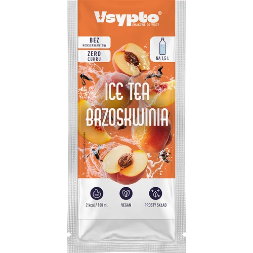 VSYPTO sabor Ice Tea Pêssego, 9 g - 2