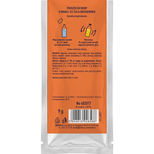 VSYPTO sabor Ice Tea Pêssego, 9 g - 3