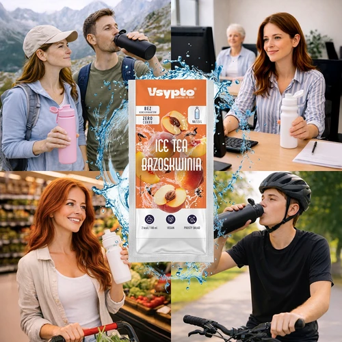 VSYPTO sabor Ice Tea Pêssego, 9 g - 7