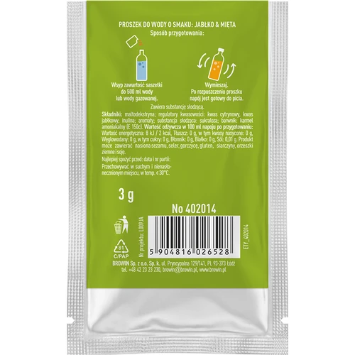 VSYPTO sabor Maçã & Hortelã, 3 g - 3