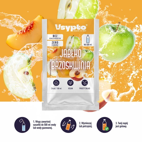 VSYPTO sabor Maçã Pêssego, 3 g - 5