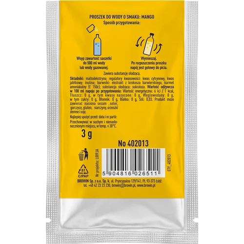 VSYPTO sabor manga, 3 g - 3