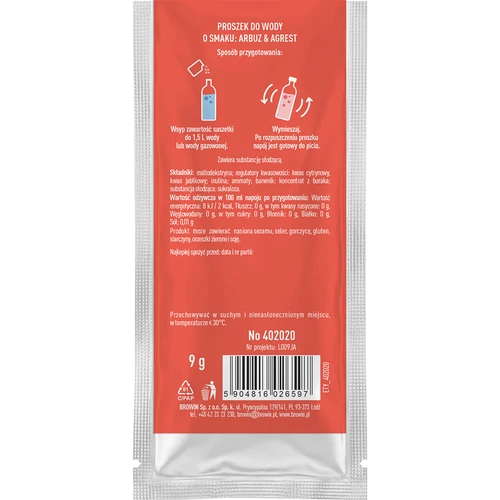 VSYPTO sabor Melancia e Groselha-espim, 9 g - 3