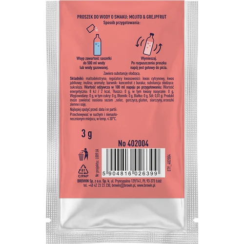 VSYPTO sabor Mojito Toranja, 3 g - 3