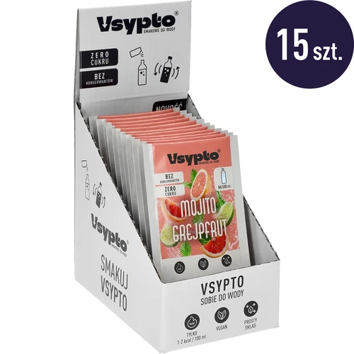 VSYPTO sabor Mojito Toranja, 3 g - 8