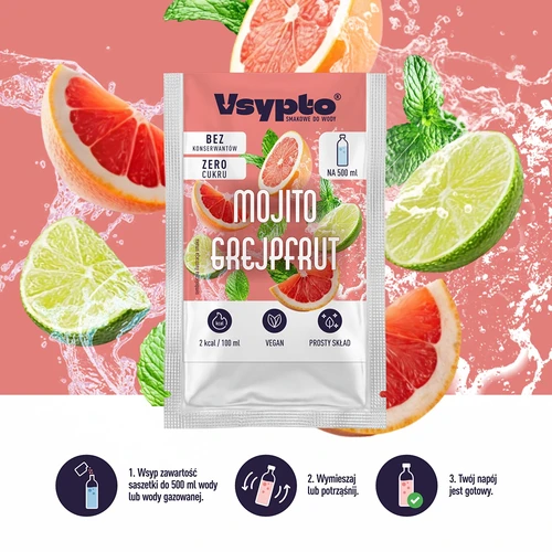 VSYPTO sabor Mojito Toranja, 3 g - 5