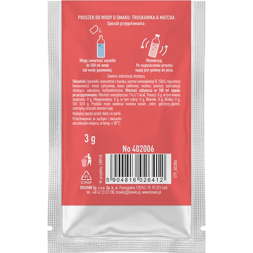 VSYPTO sabor Morango Matcha, 3 g - 3