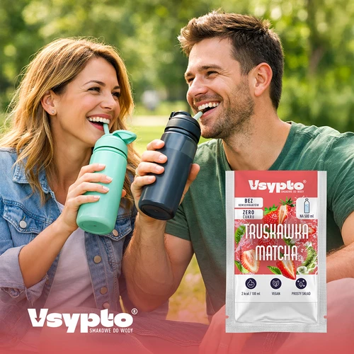 VSYPTO sabor Morango Matcha, 3 g - 6