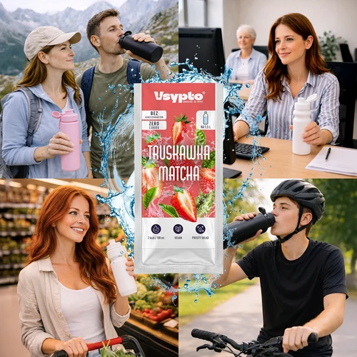 VSYPTO sabor Morango Matcha, 9 g - 7