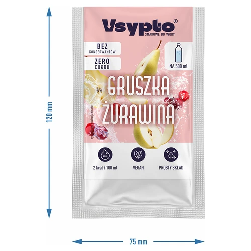 VSYPTO sabor Pera & Oxicoco, 3 g - 4