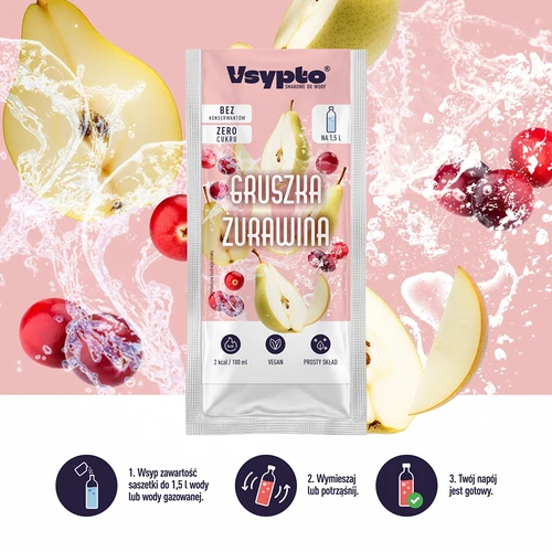 VSYPTO sabor Pêra & Oxicoco, 9 g - 5