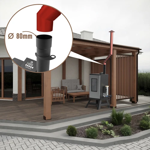 Wędzarnia elektryczna dragON z podstawą mobilną i płynem do czyszczenia - 32
