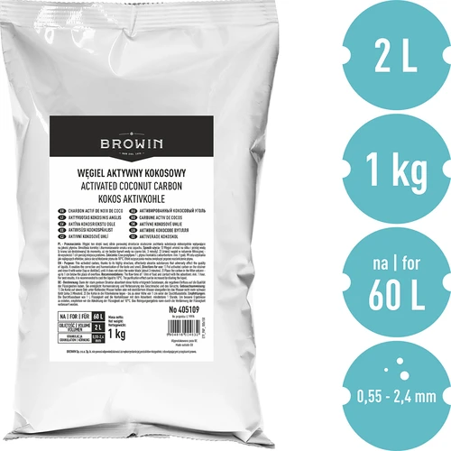 Węgiel aktywny kokosowy 1 kg - 2
