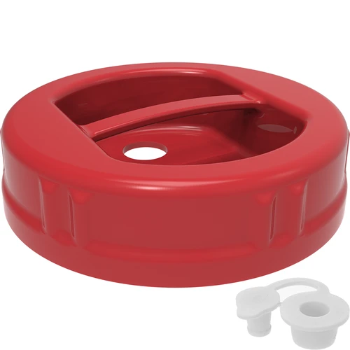 Zakrętka plastikowa fi 100 twist-off z otworem i korkiem
