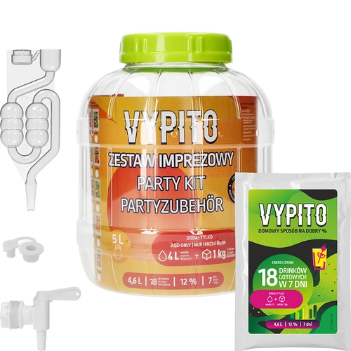 Zestaw imprezowy - Vypito Energy drink