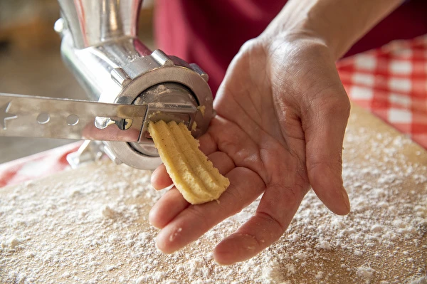 Biscoitos da picadora de carne