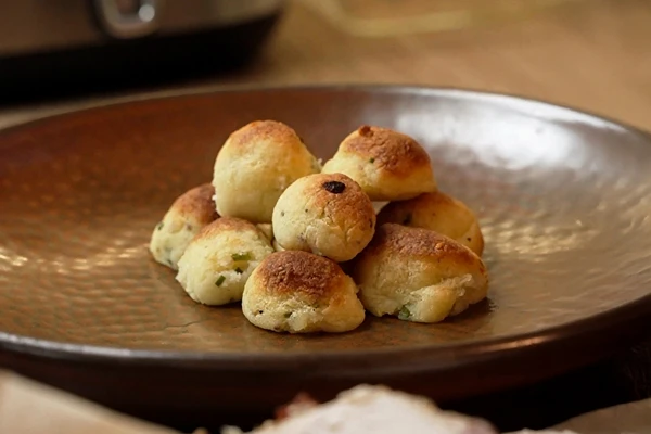 Bolinhas de batata de puré