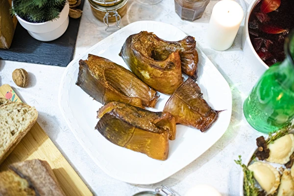 Carpa da Consoada, fumada