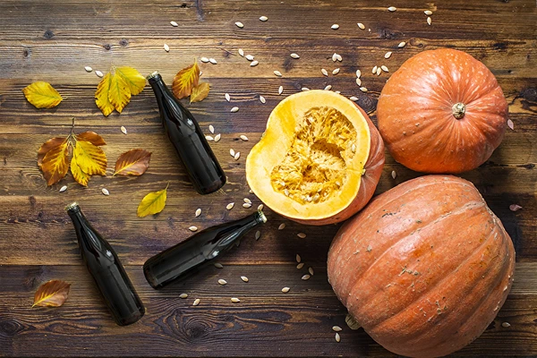 Cerveja de abóbora caseira