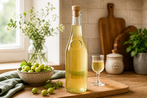 Licor de groselha-espinhosa (uva-espim)