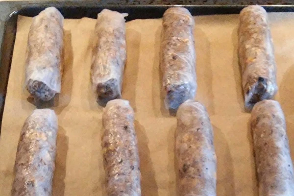 Morcela vegan para grelhar