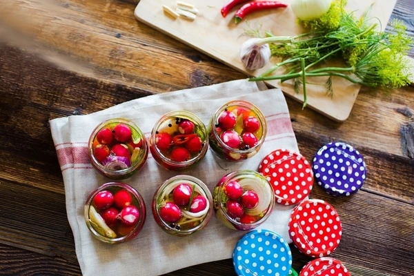 Rabanetes fermentados