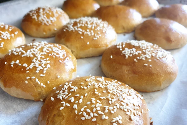 Receitas dos nossos clientes: Pães de hambúrguer