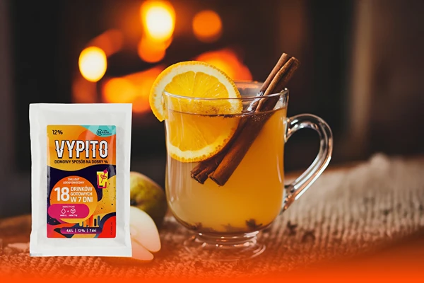 Vypito quente - vibe de inverno com um toque de fruta e especiarias
