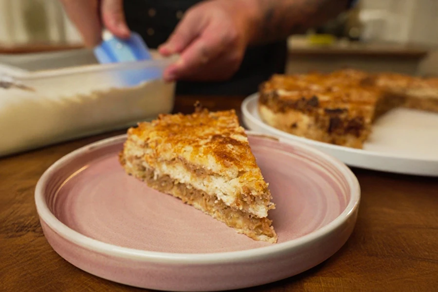 Browin Przepiśnik - Bolo de maçã do lenhador
