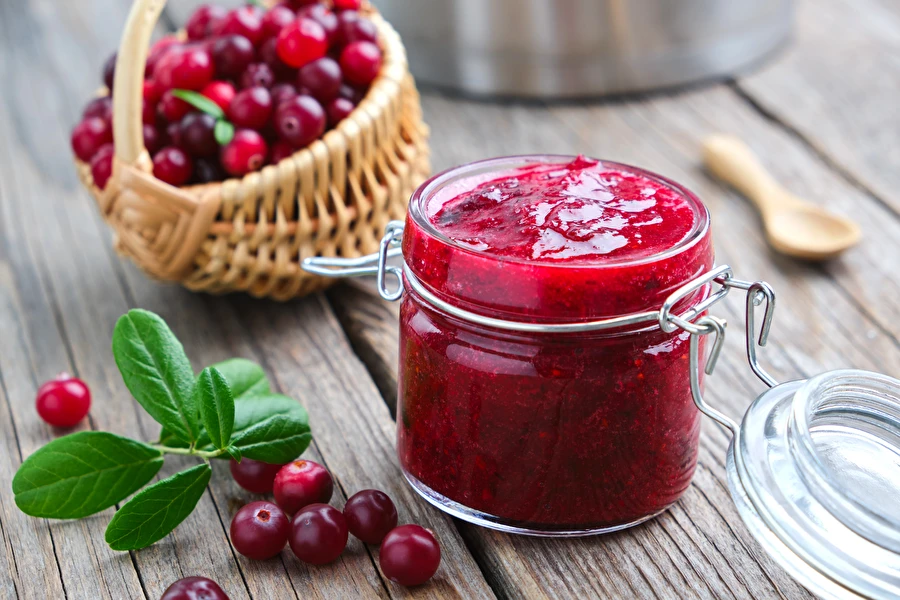 Browin Przepiśnik - Compota de arandos - para sanduíches, carnes e patês