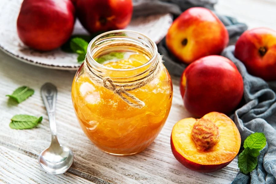 Browin Przepiśnik - Compota de pêssego com alecrim